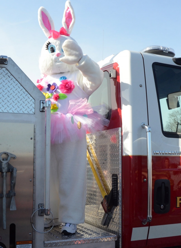 Photo for Easter Bunny to Ride Through Moundsville on City Fire Truck